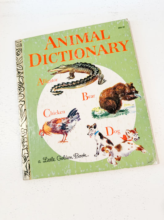Little Golden Book - Animal Dictionary