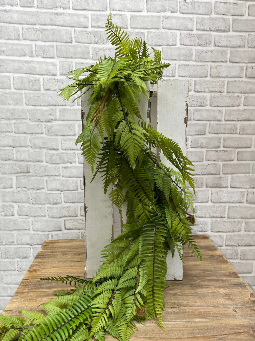 Fresh Touch Lacy Fern Garland 60”