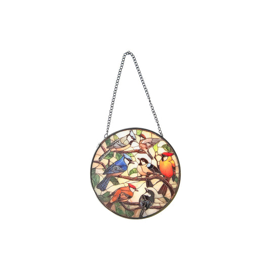 Bird Stained Glass Sun-Catcher