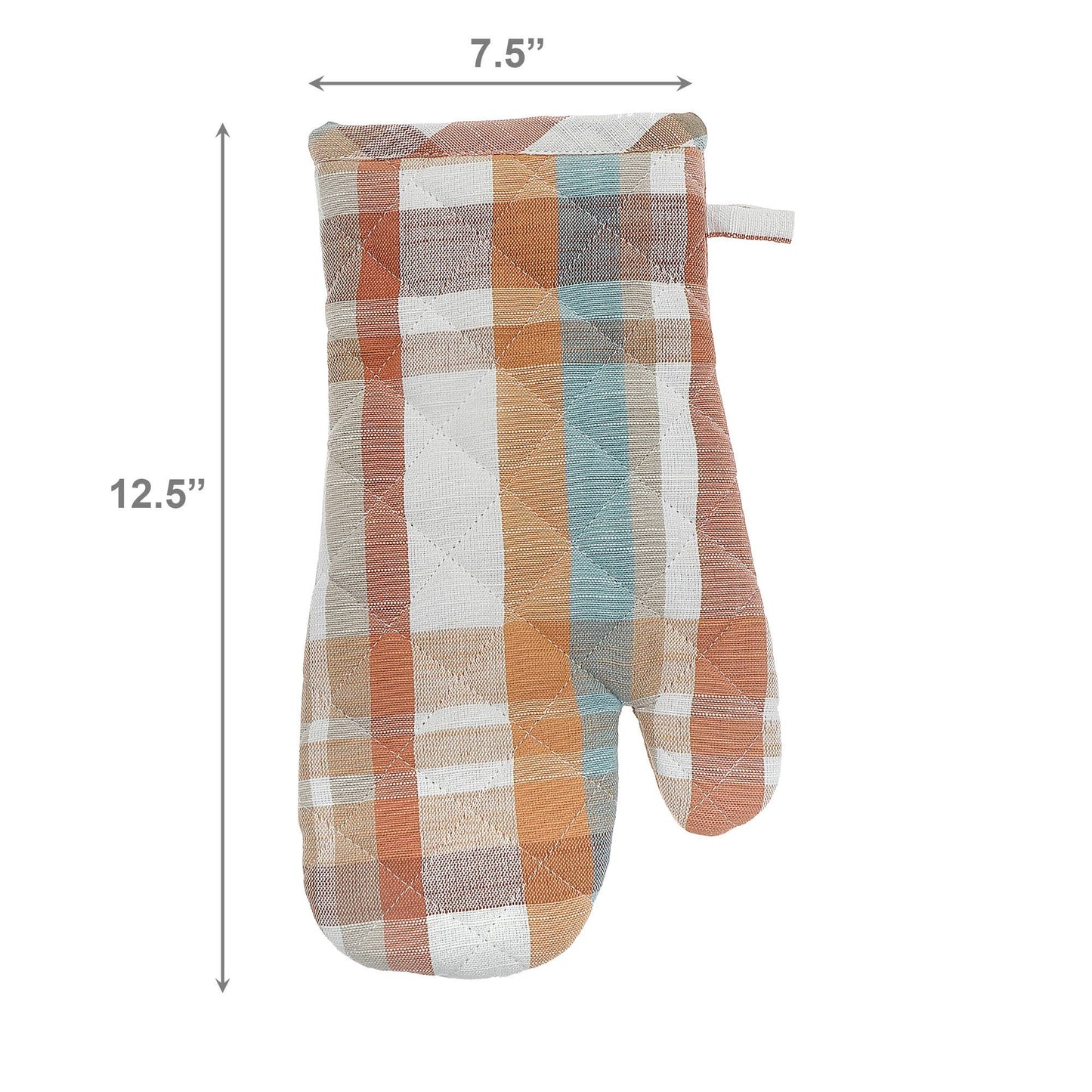 Autumn Plaid Oven Mitt - Set of 2