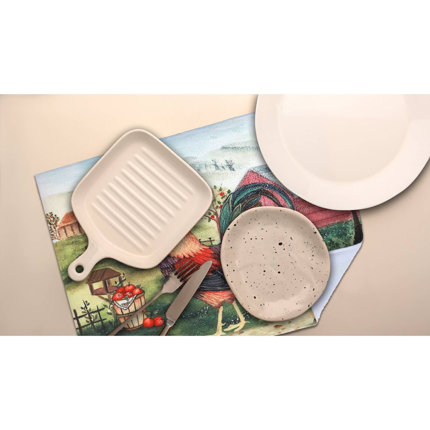 Roosters Microfibre Drying Mat