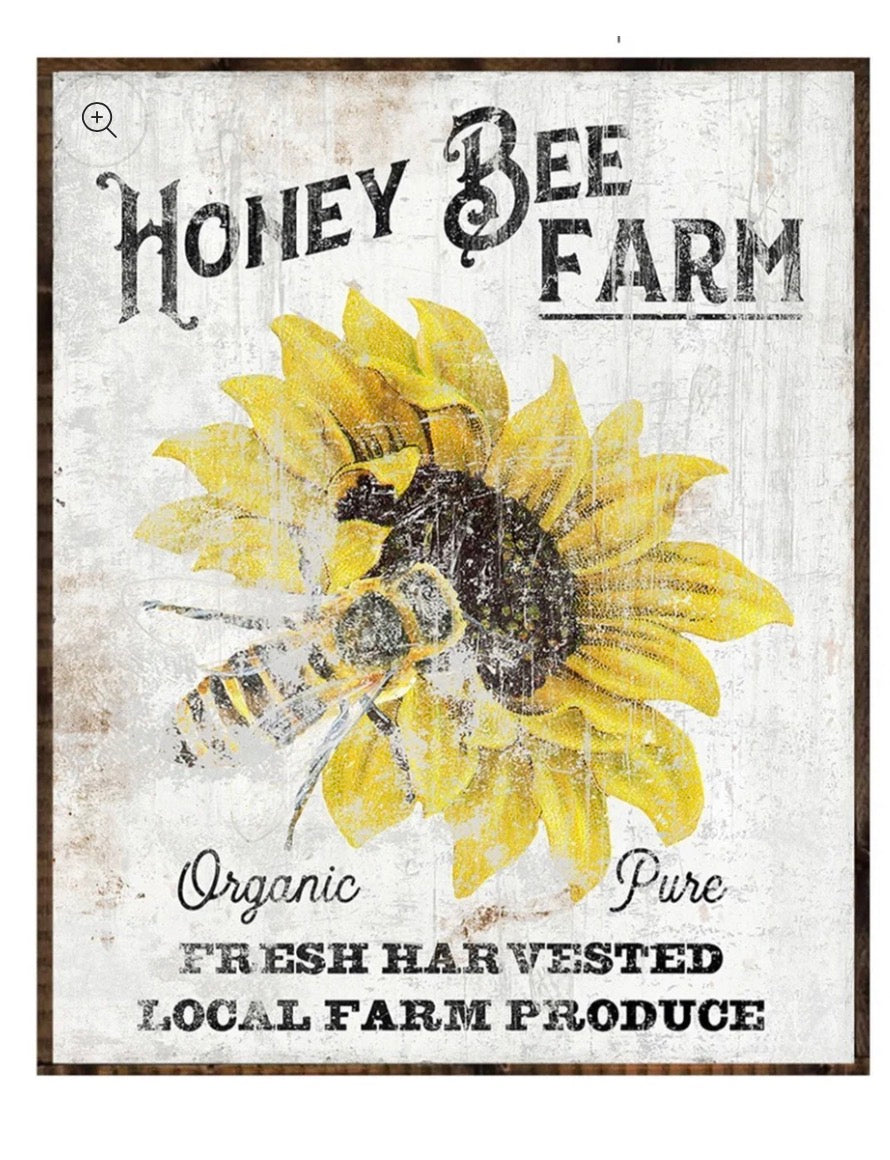 Honey Bee Farm - Framed Print