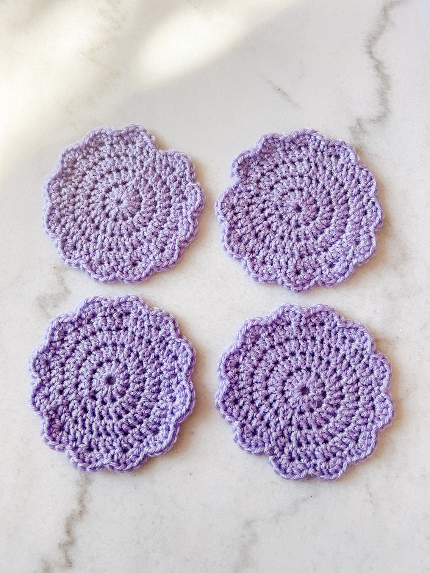 Crocheted Coasters (Set of 4)