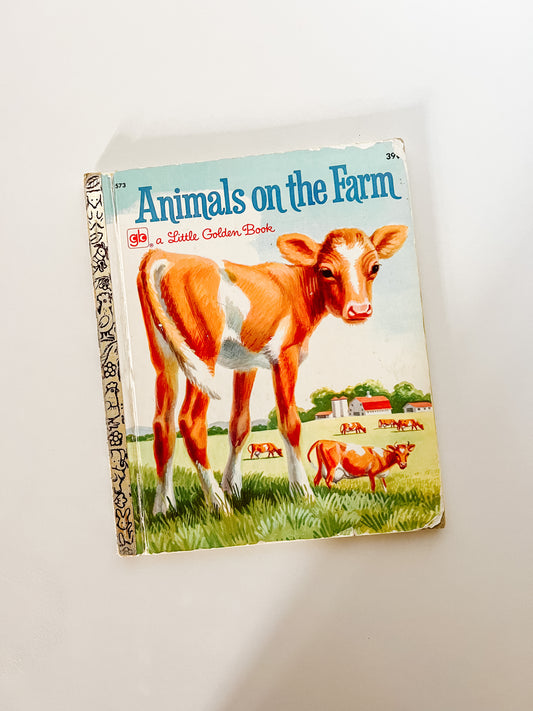 Little Golden Book “Animals on the Farm”