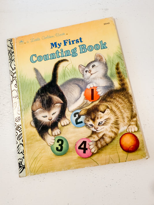 Little Golden Book - “My First Counting Book”