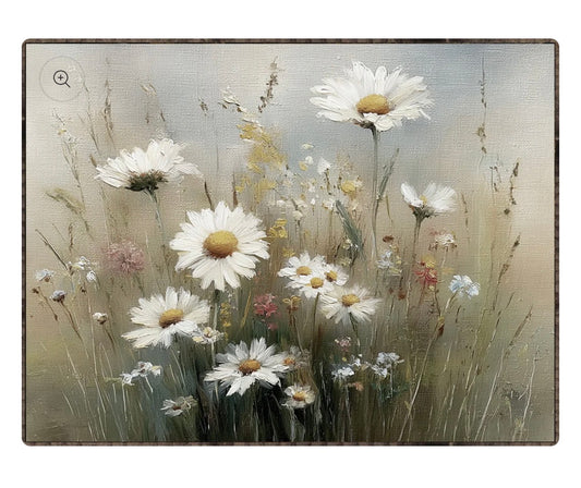 Daisy Field - Horizontal Print