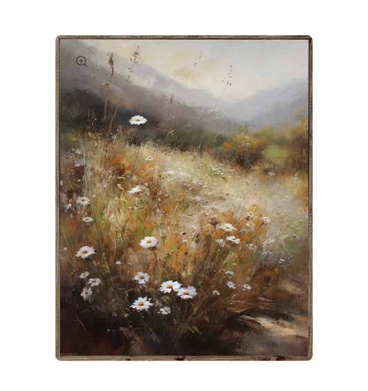 Wildflowers by the Road Print