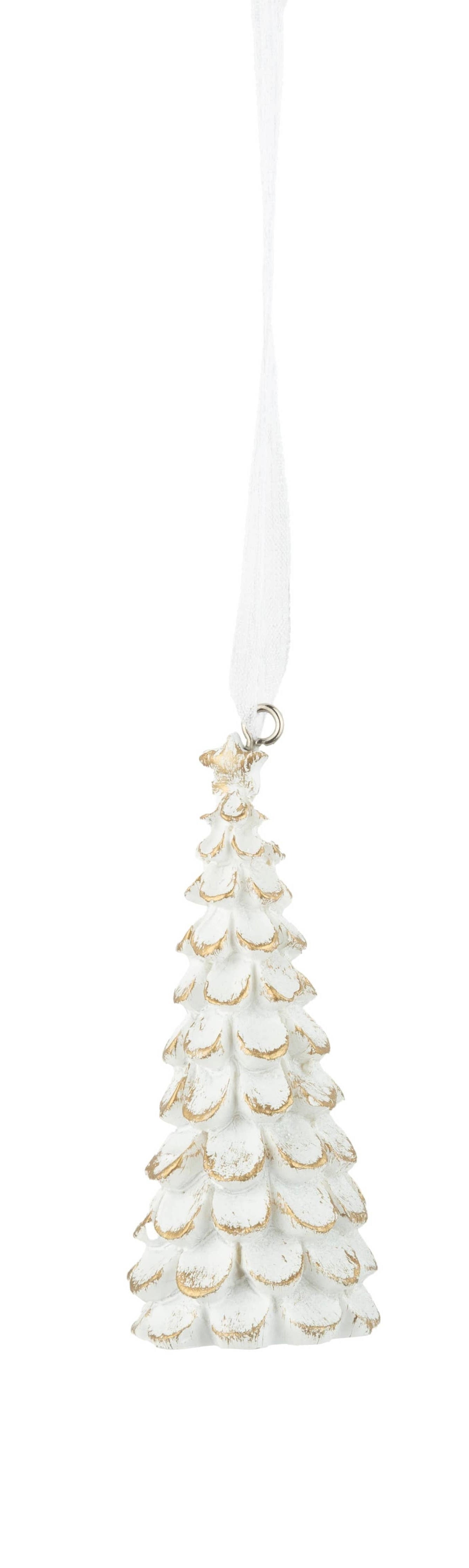 Resin Tree Ornament 3”