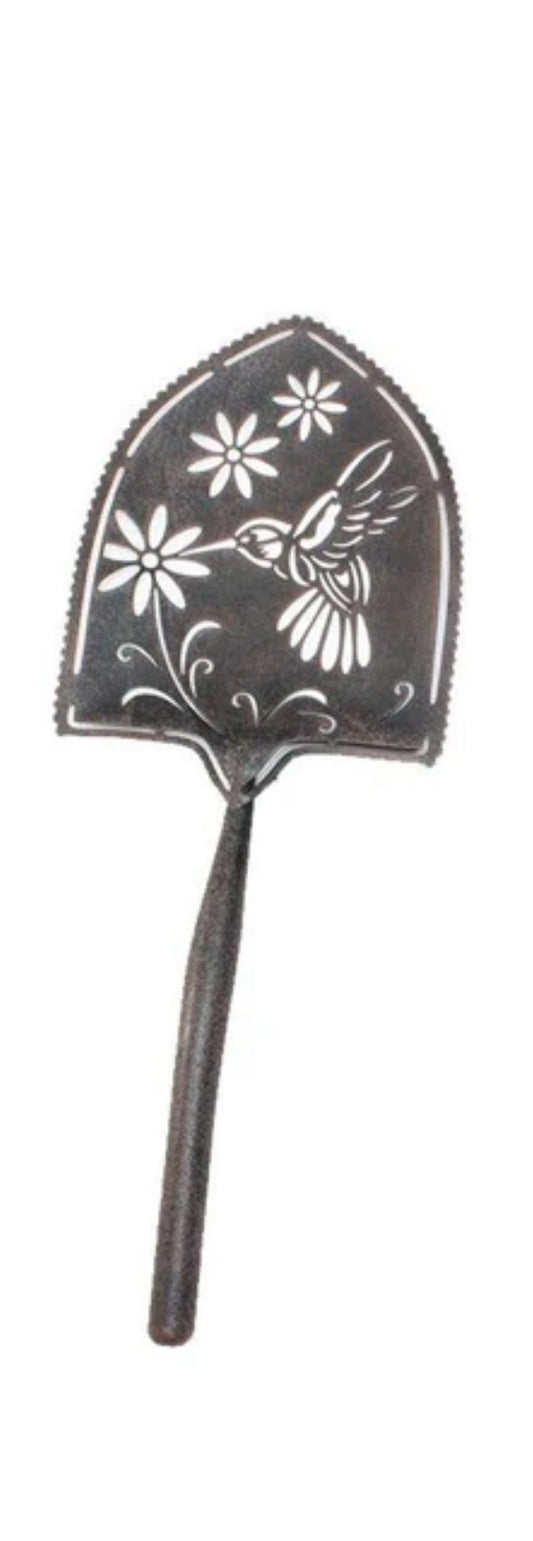 Shovel Wall Decor - Hummingbird