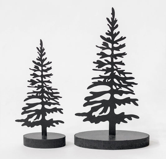 Metal Trees - Set of Two