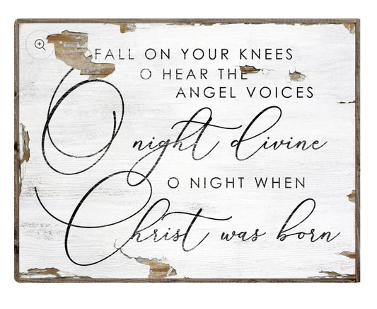 O Night Divine Framed Print