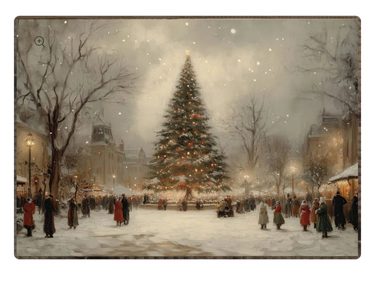 Christmas Town Framed Print