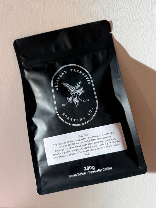 Dirty Chai - Small Batch Specialty Coffee - 200 g