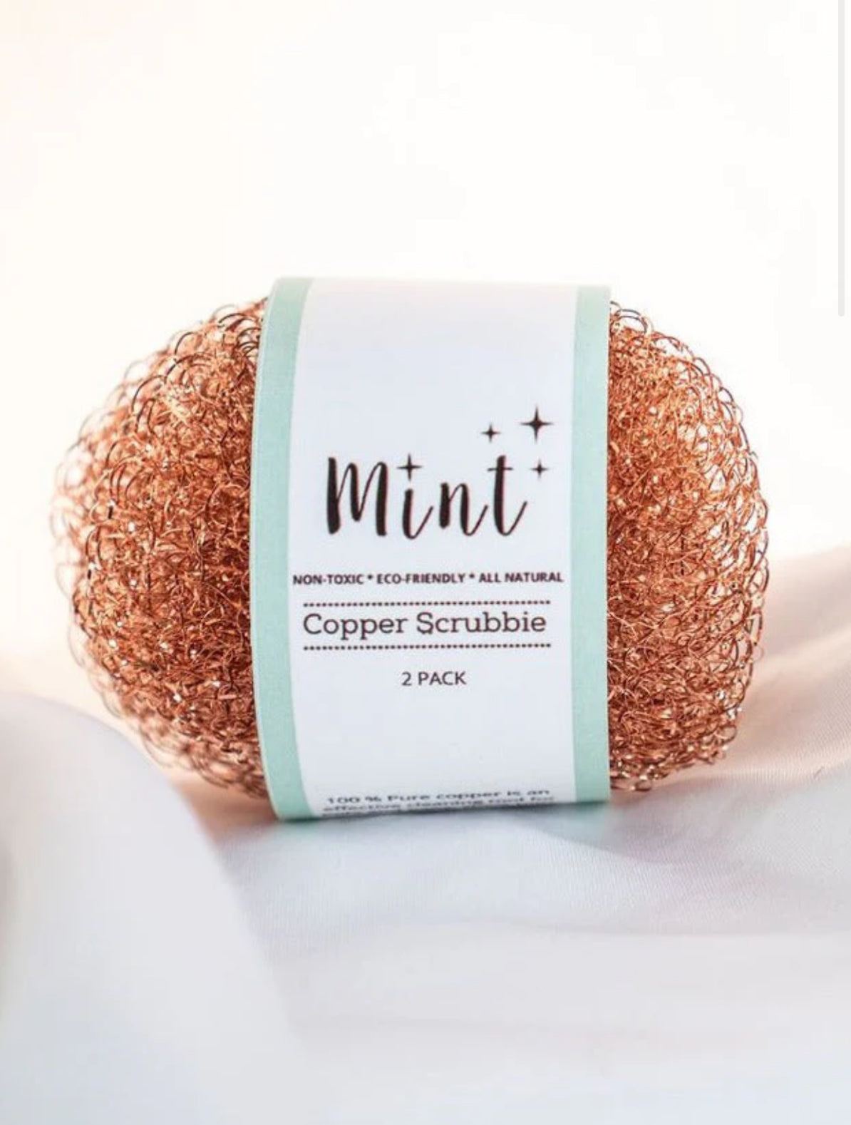 Mint - Copper Scrubbie - 2 Pack
