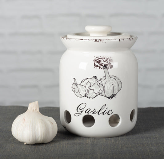 Garlic Storage Jar