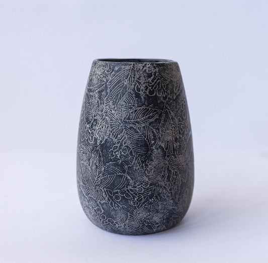 Black Ceramic Vase (B)