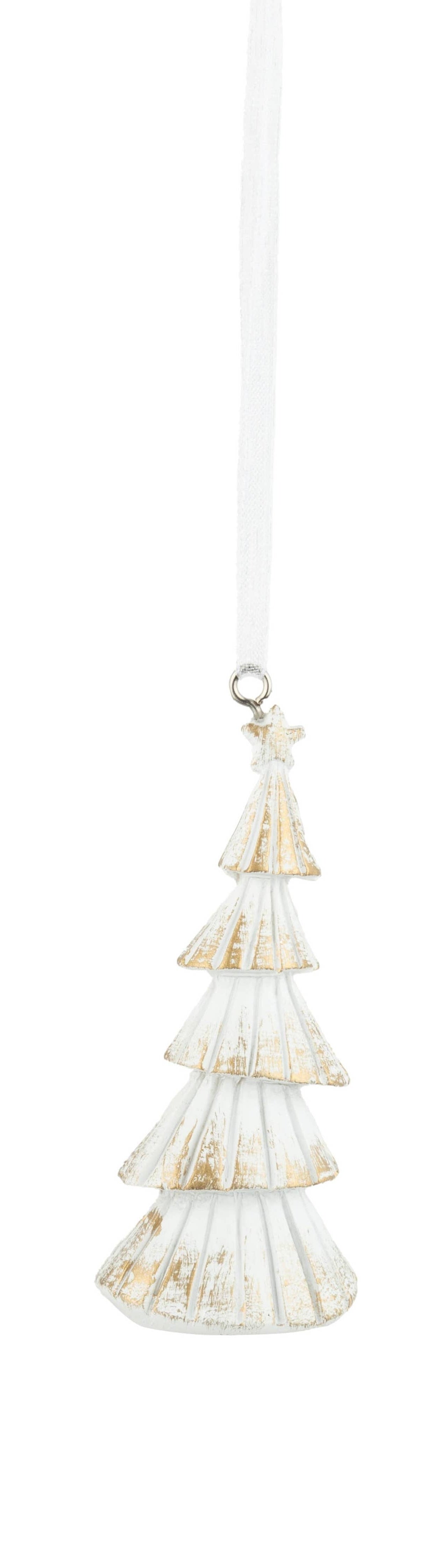 Resin Tree Ornament 3”