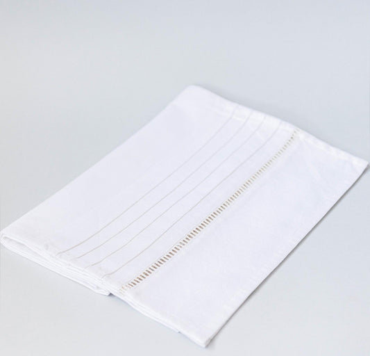 Cotton Table Runner - Wh (1’ x 6’)