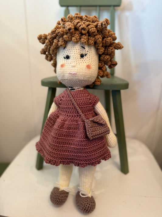 “Annie” Crocheted Doll - Large
