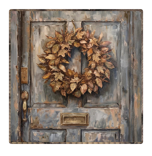 Fall Door Framed Print