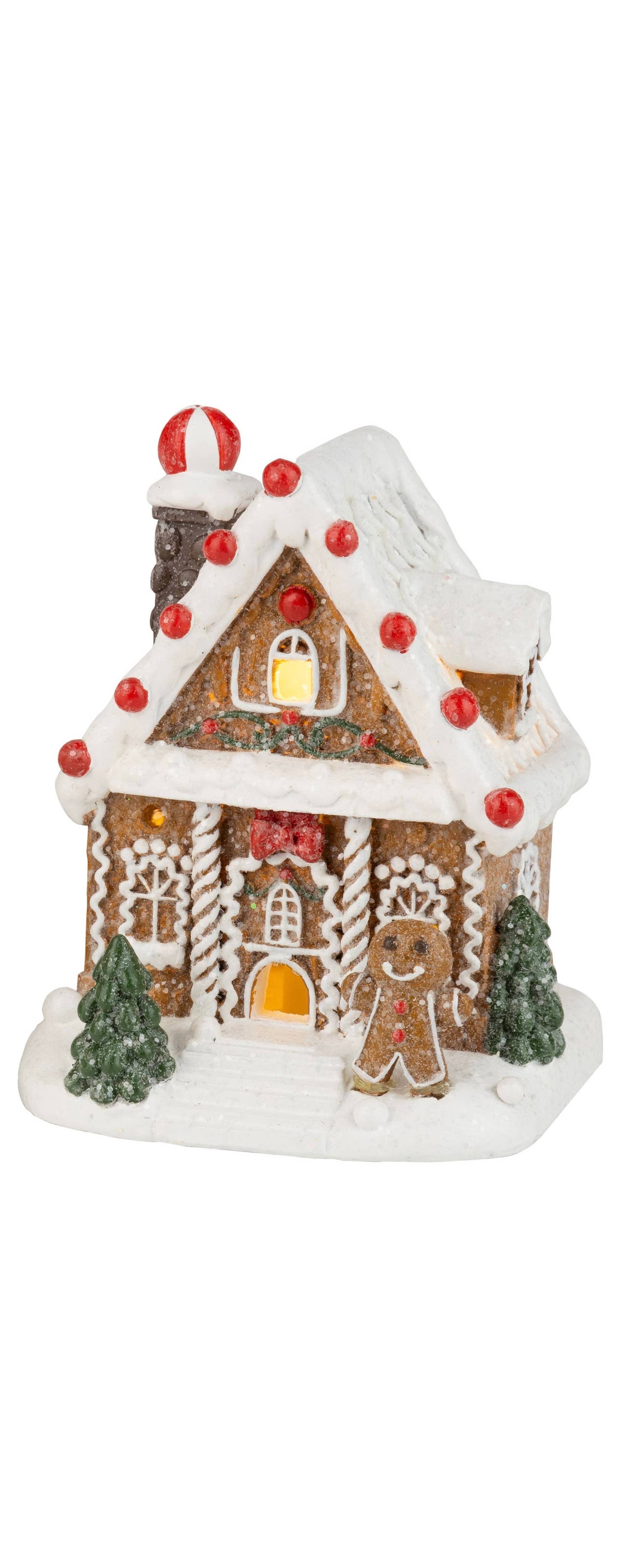 Painted Gingerbread House 5.5”