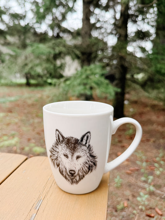 Wolf Ceramic Mug