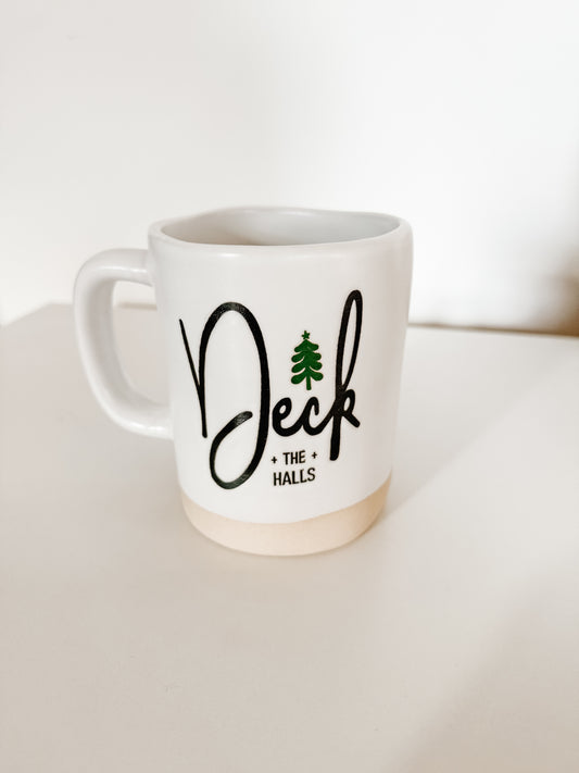 “Deck the Halls” Coffee Cup