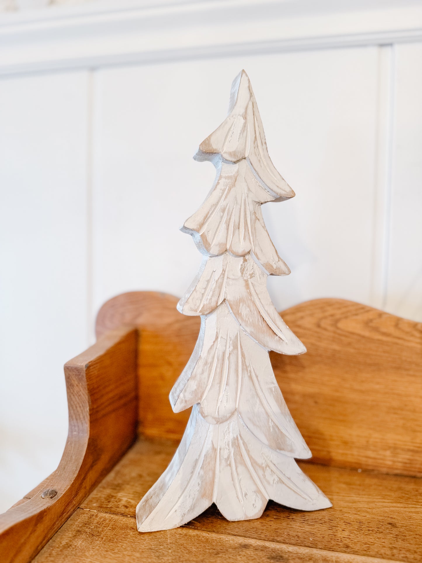 White Wooden Tree - Sm
