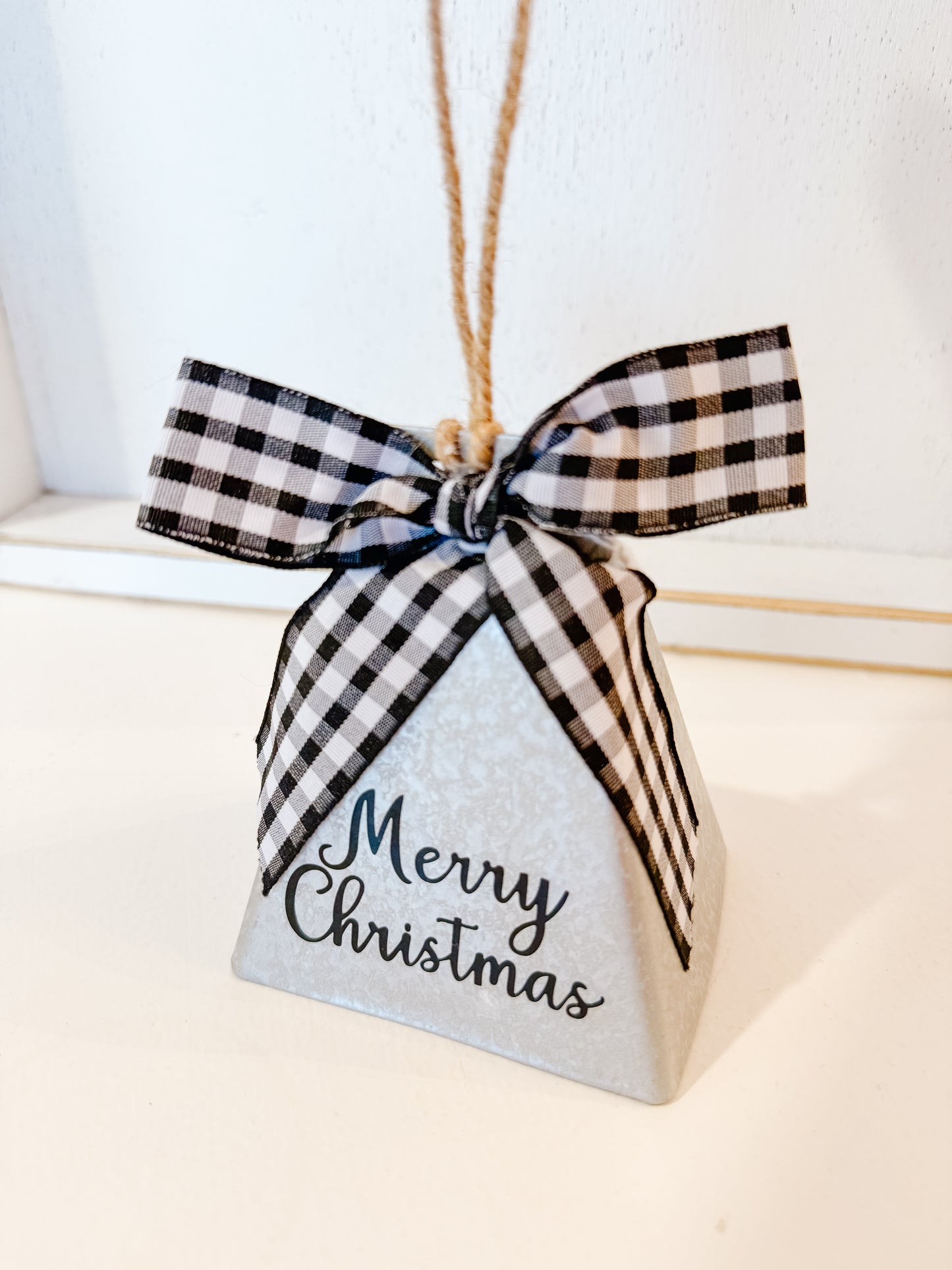 Cowbell Ornament 4” (Black)