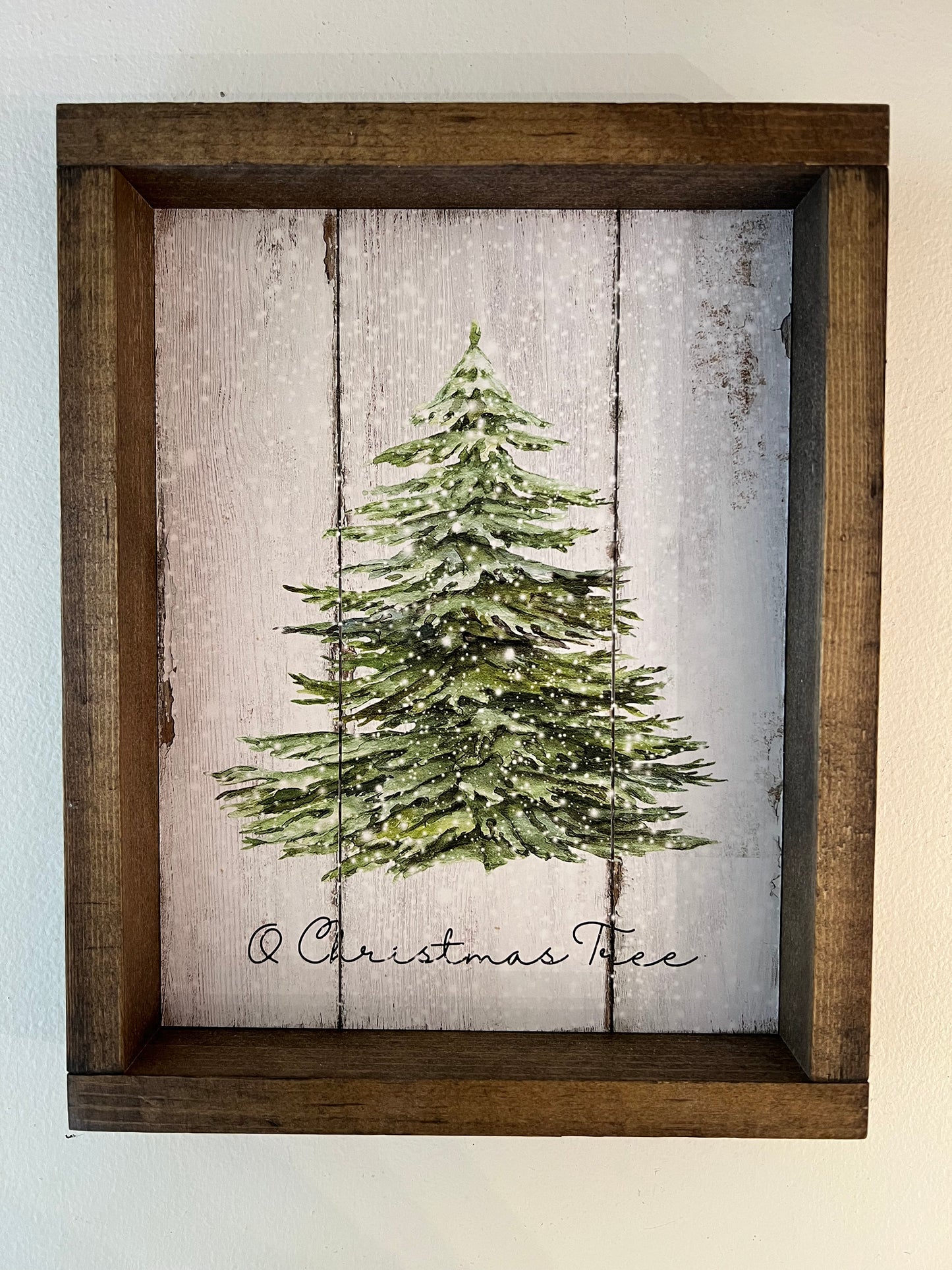 O Christmas Tree Framed Print