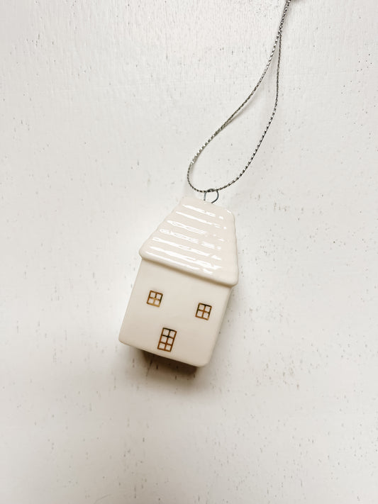 Ceramic House Ornament (A)