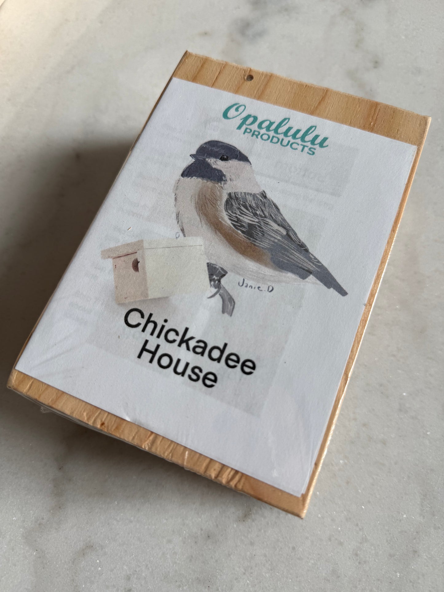 Chickadee / Wren Birdhouse Kit