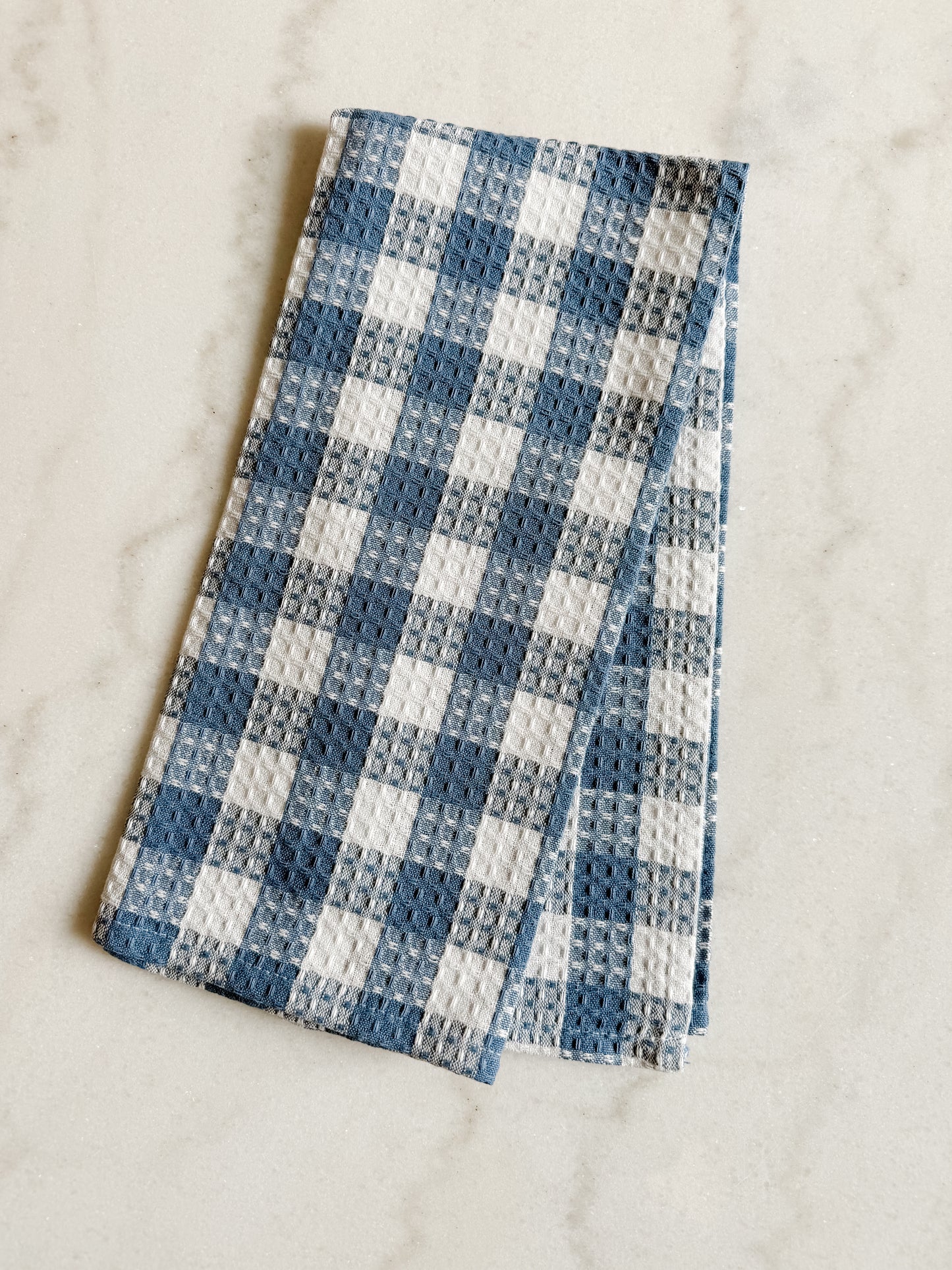Tea Towel - Blue Gingham