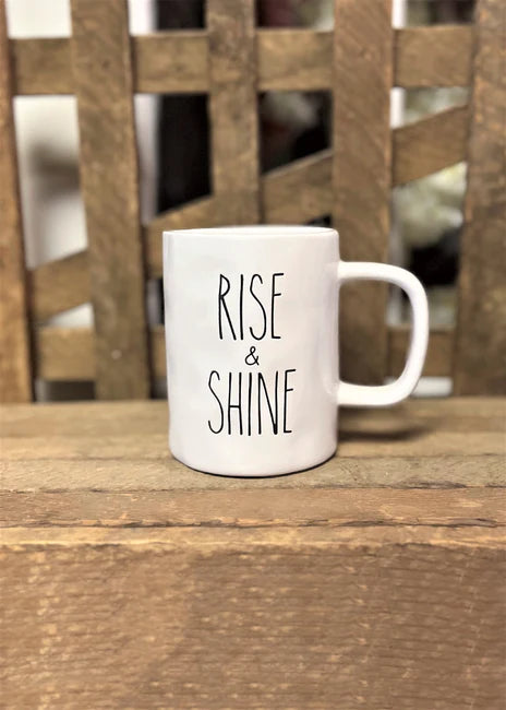 “Rise & Shine” Coffee Mug