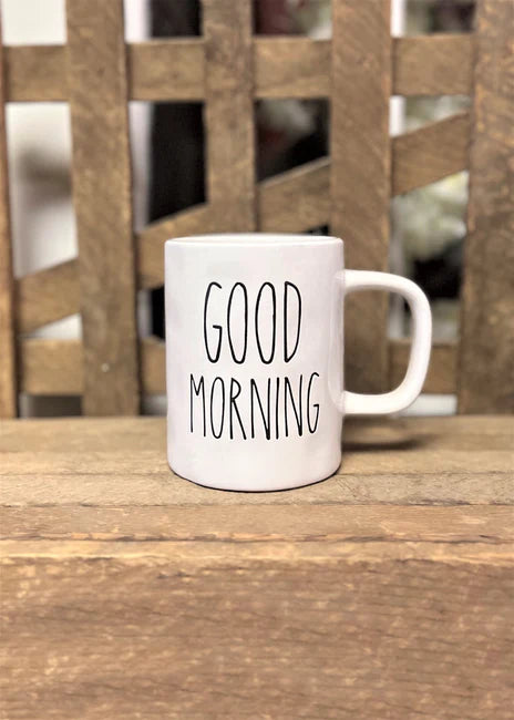 “Good Morning” Coffee Mug