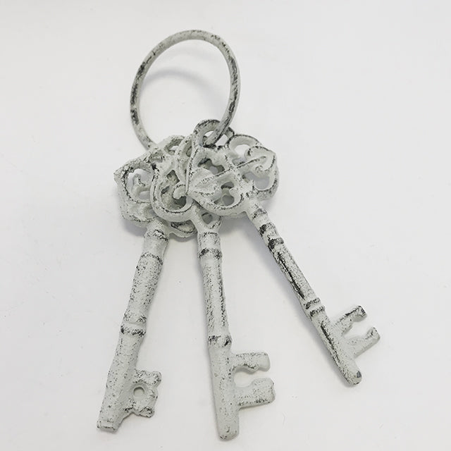 Cast Iron Keys (White)