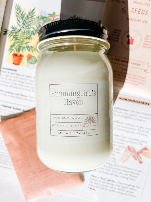 Hummingbird’s Haven Candle