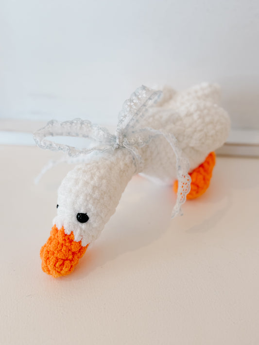 Crocheted Goose Stuffie