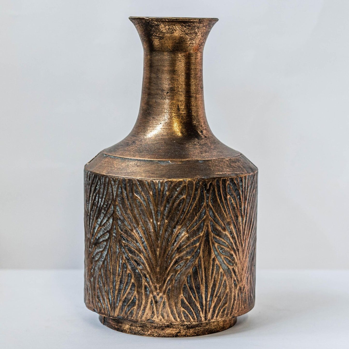 Metal Vase - Aged Bronze