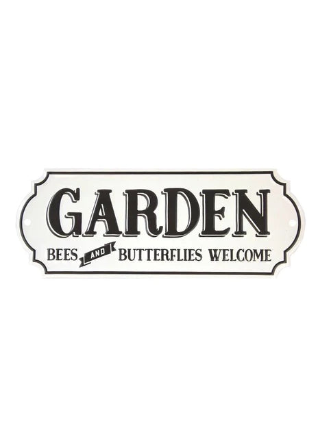 “Bees & Butterflies” Garden Sign