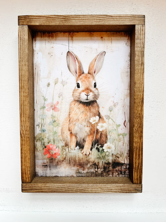 Bunny Framed Print
