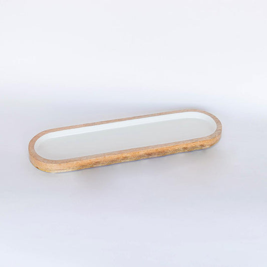 Oval Wooden Dish