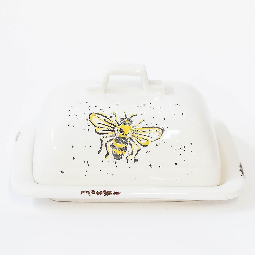 Honey Bee Butter Dish