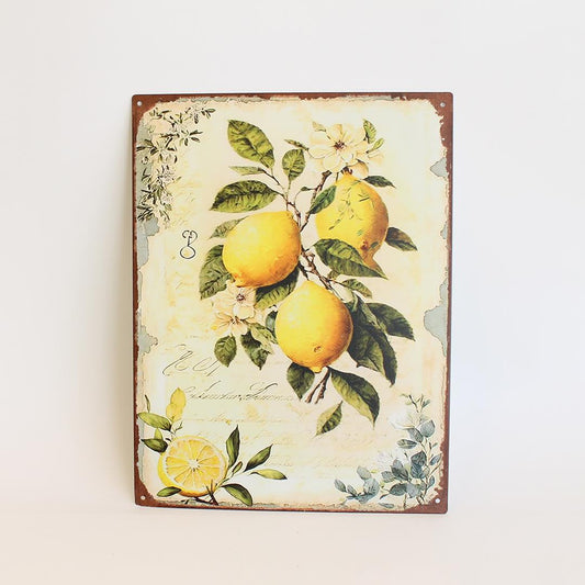 Lemon Wall Plaque