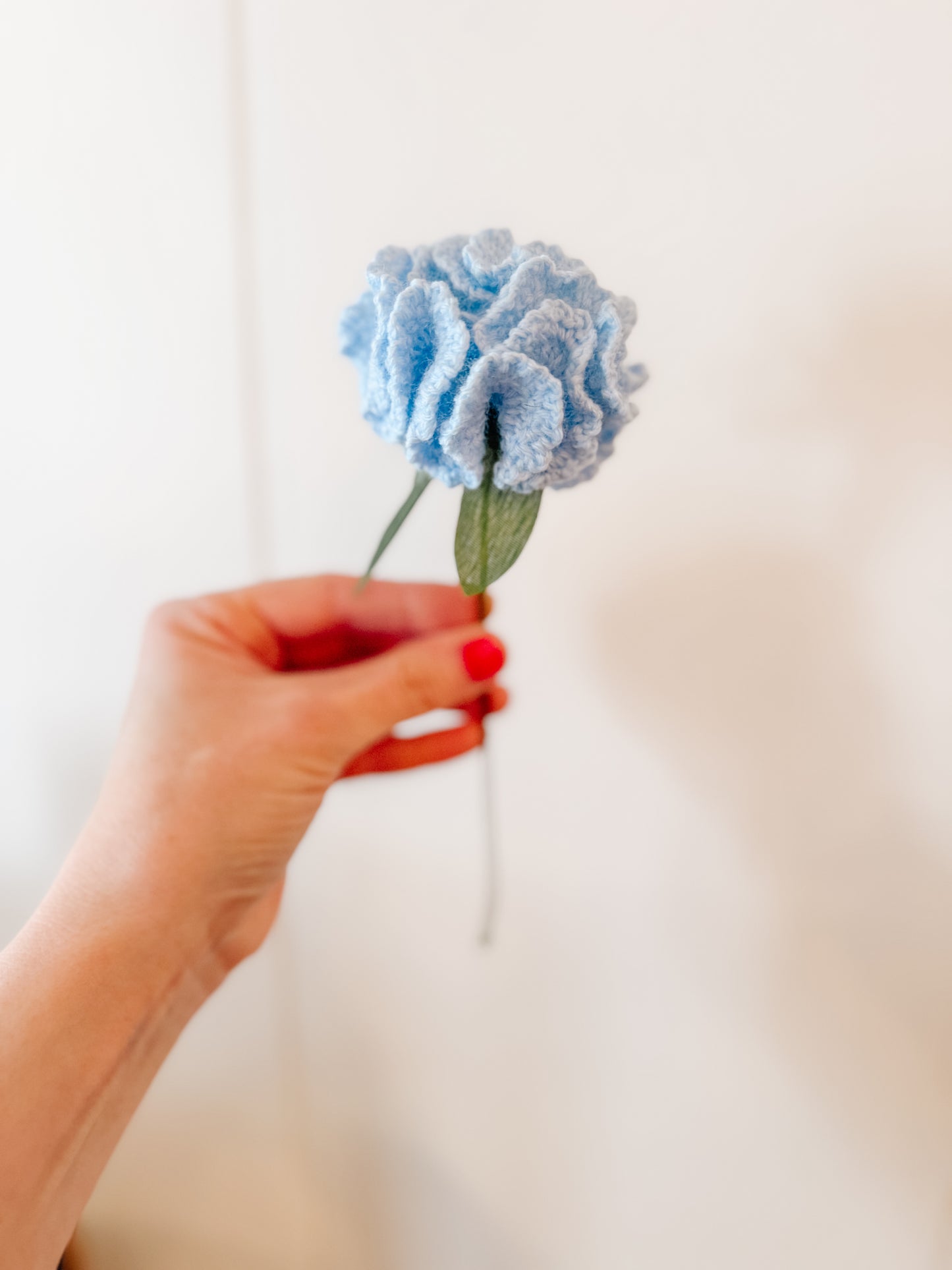 Crocheted Carnation
