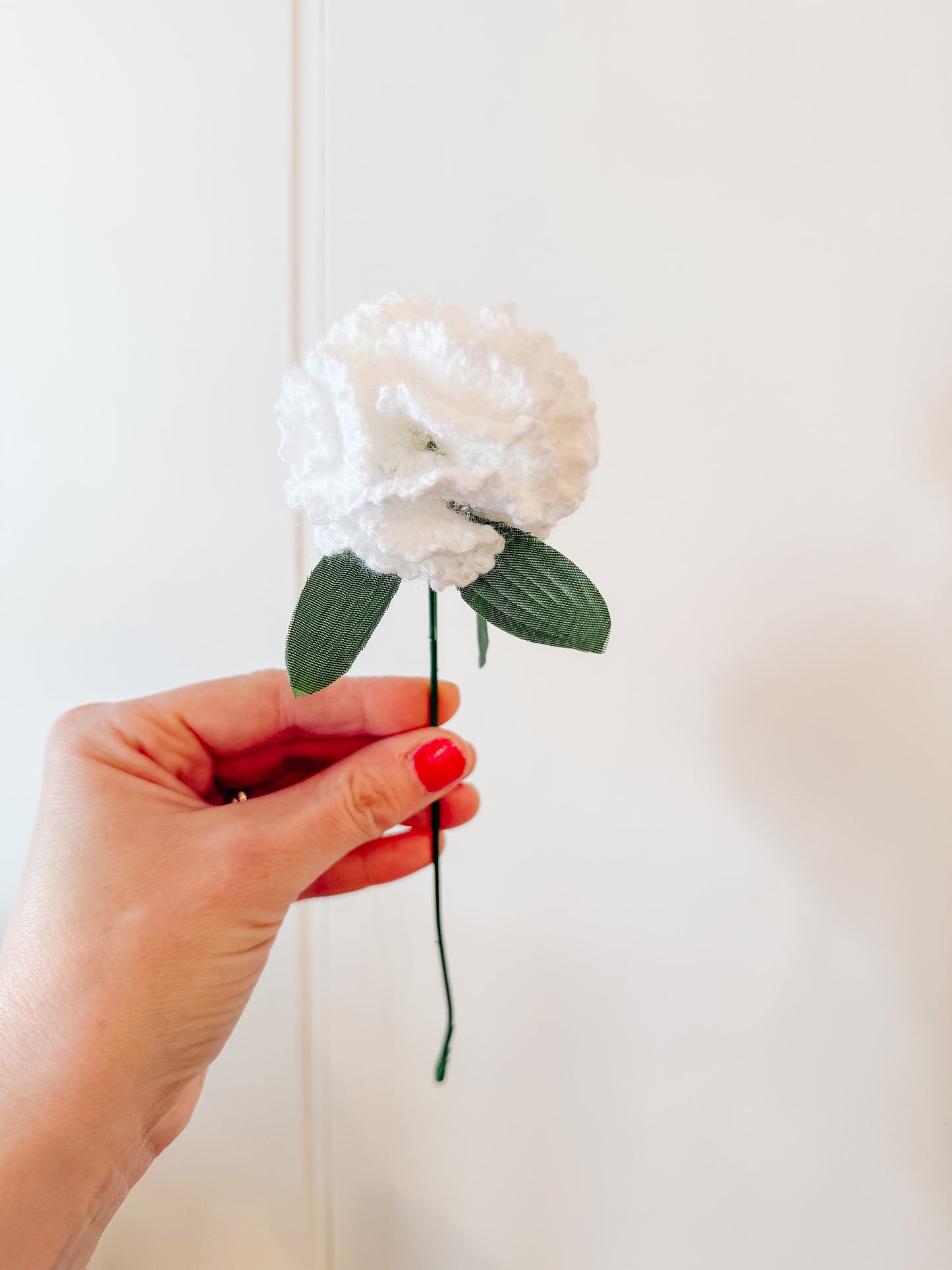 Crocheted Carnation