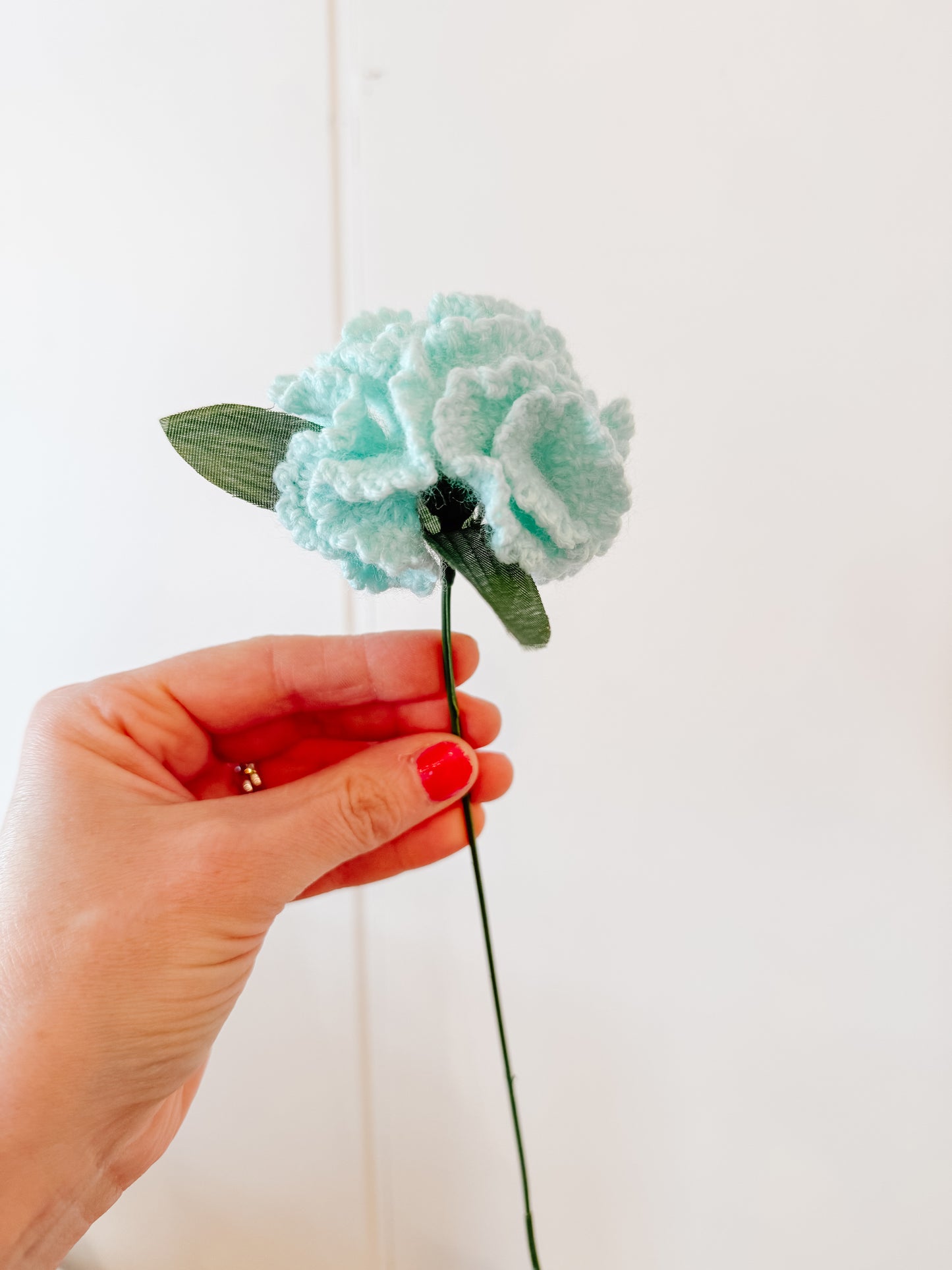 Crocheted Carnation
