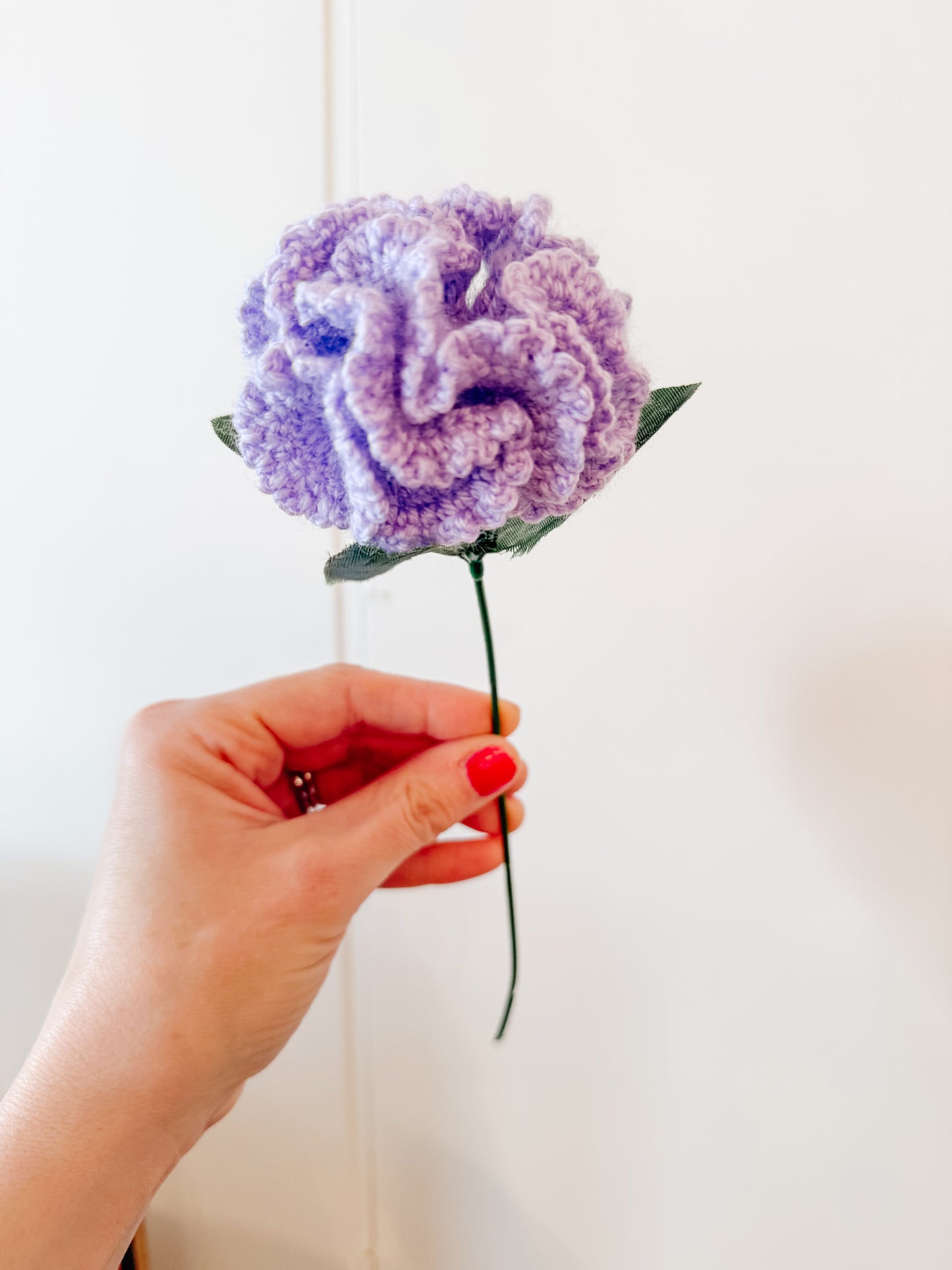 Crocheted Carnation