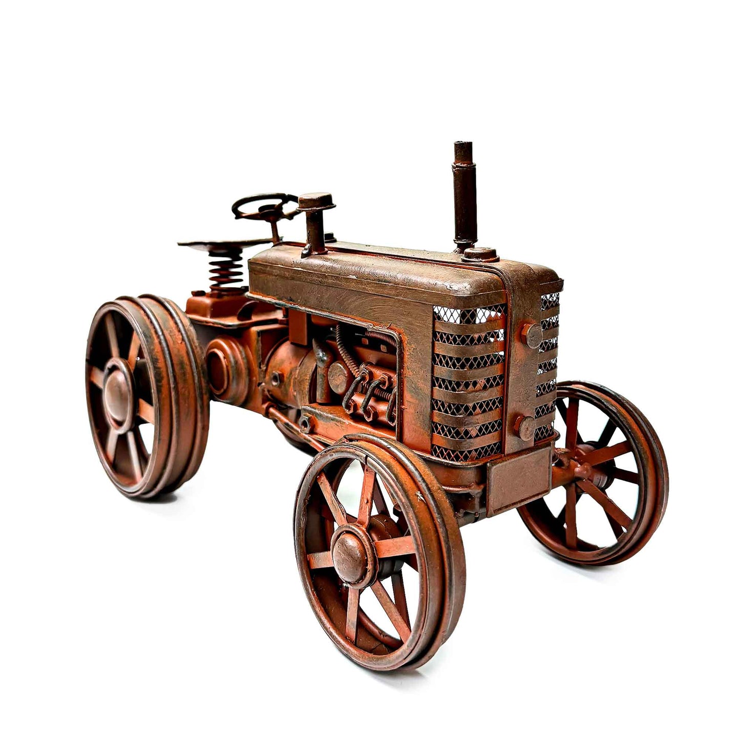 Rusty Metal Decorative Tractor
