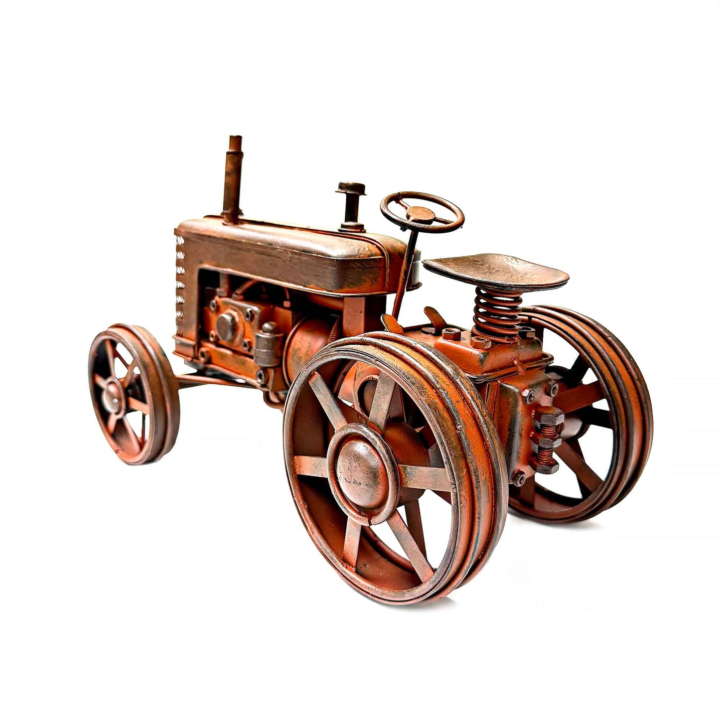 Rusty Metal Decorative Tractor